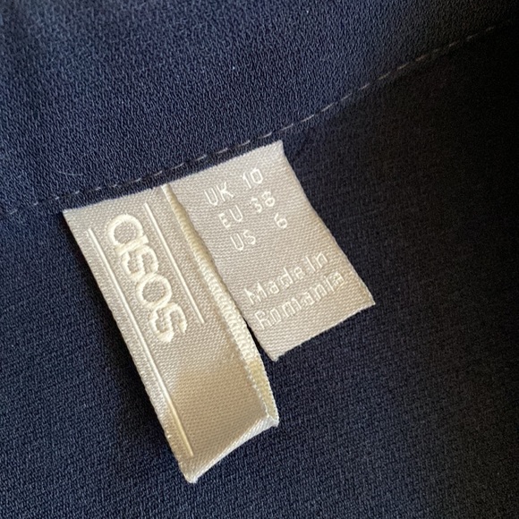 Navy asos jumpsuit - Picture 3 of 3